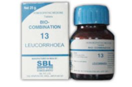 <b>13 - Bio Combination </B><br><b>LEUCORRHOEA</B><br>net 25g - SBL